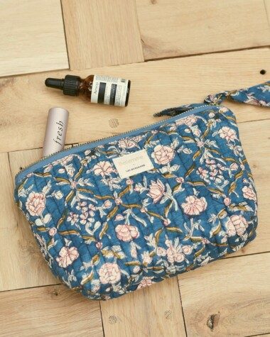 Trousse à maquillage – Albertine Blue