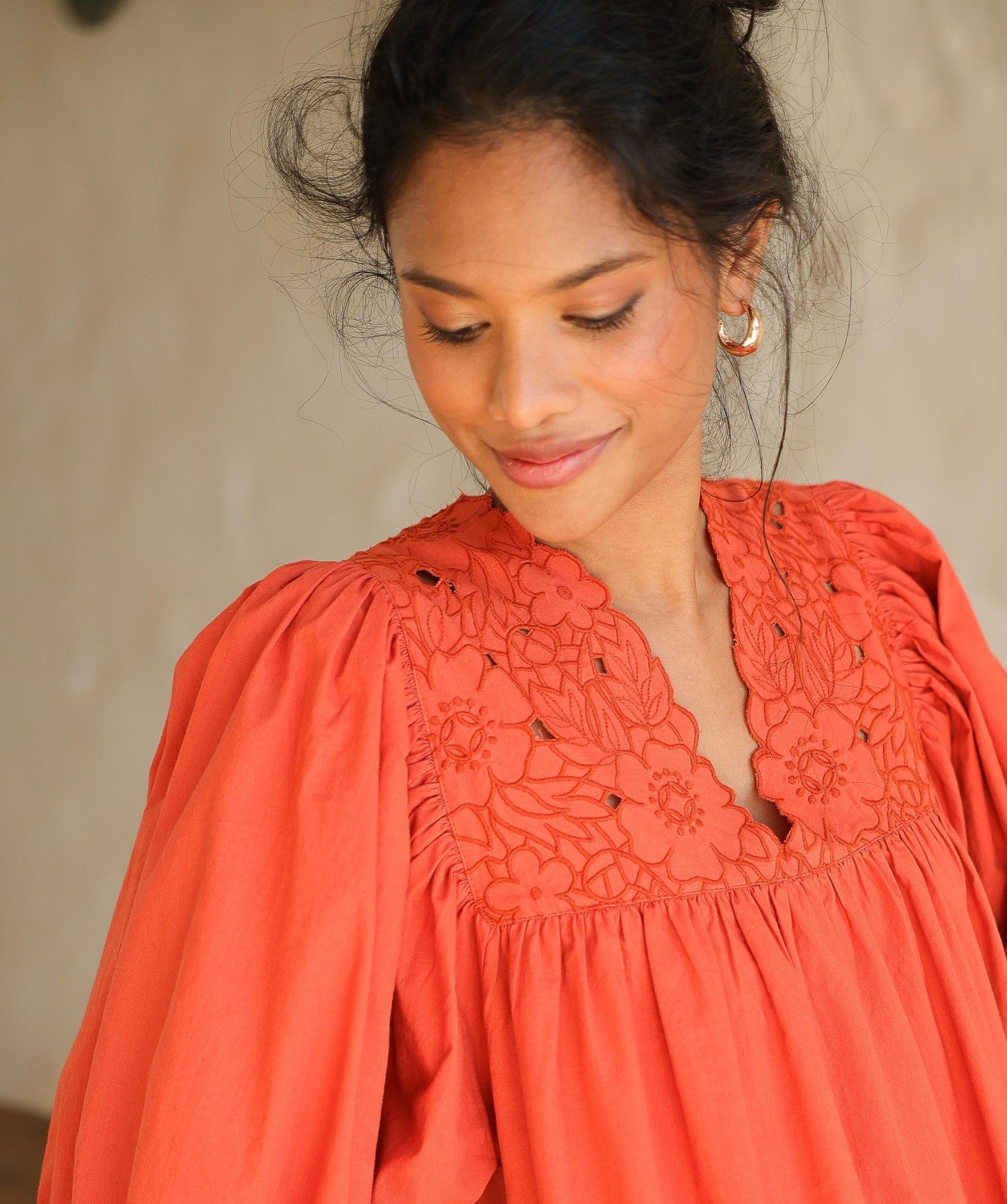 Robe Abbie – Papaye