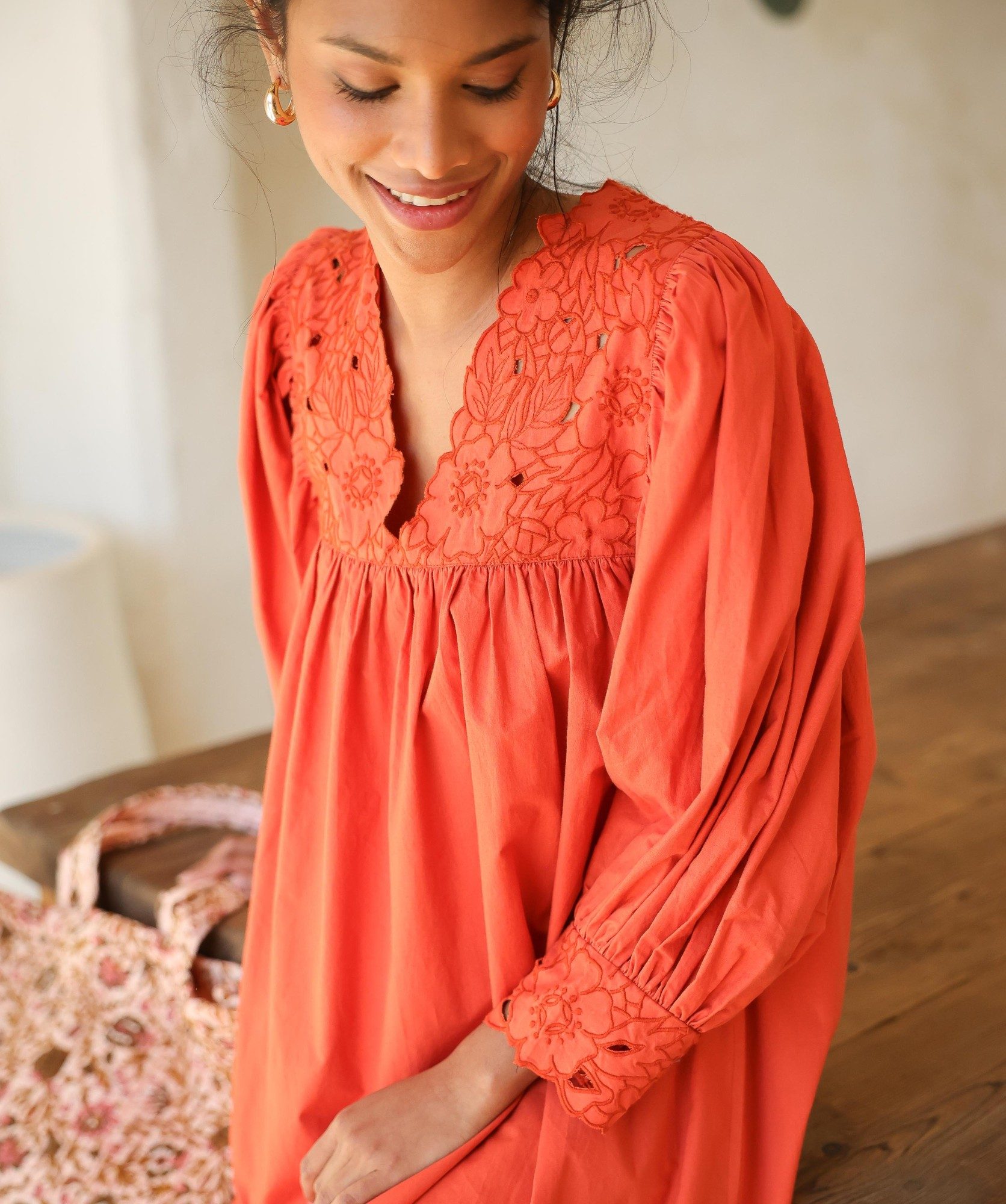 Robe Abbie – Papaye