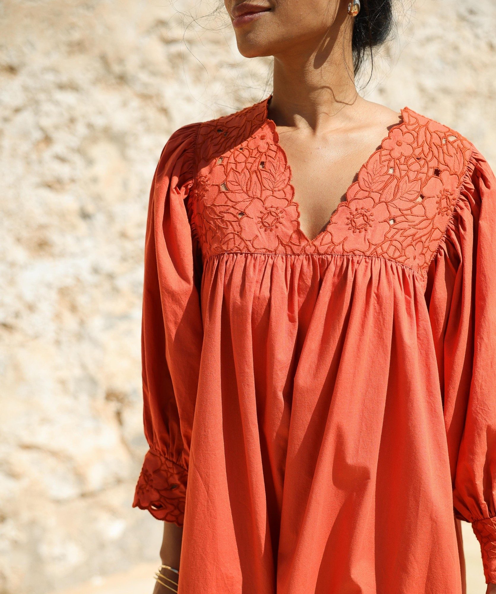 Robe Abbie – Papaye