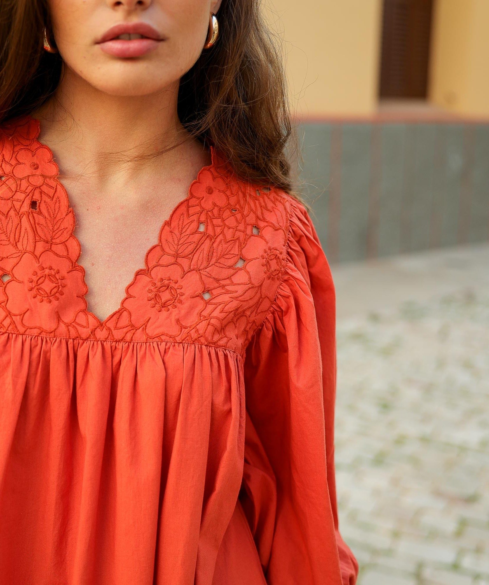Robe Abbie – Papaye