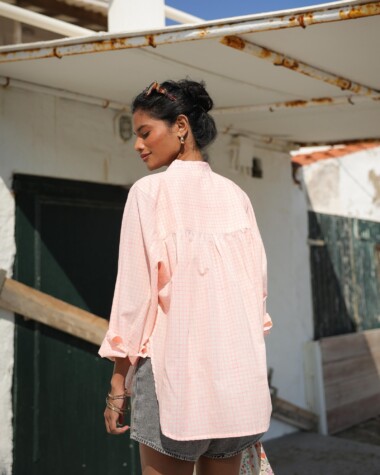 Blouse Bastide – Imprimé block-print Lottie