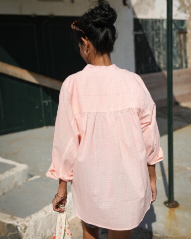 Blouse Bastide – Imprimé block-print Lottie