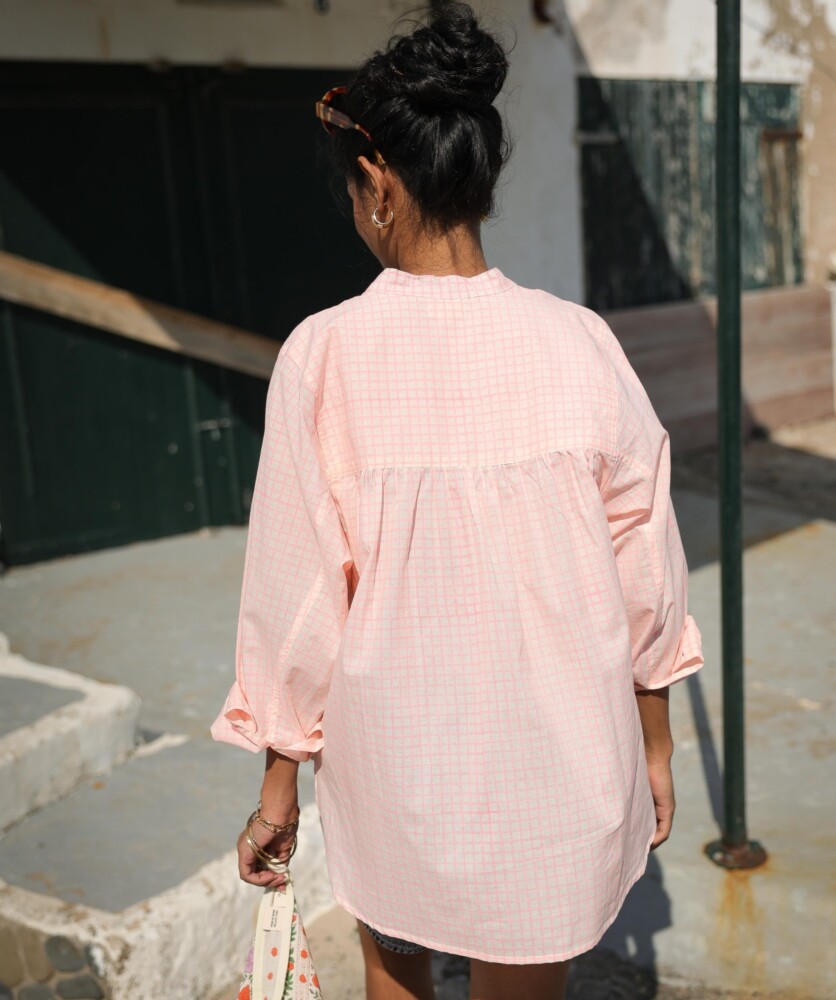 Blouse Bastide – Imprimé block-print Lottie