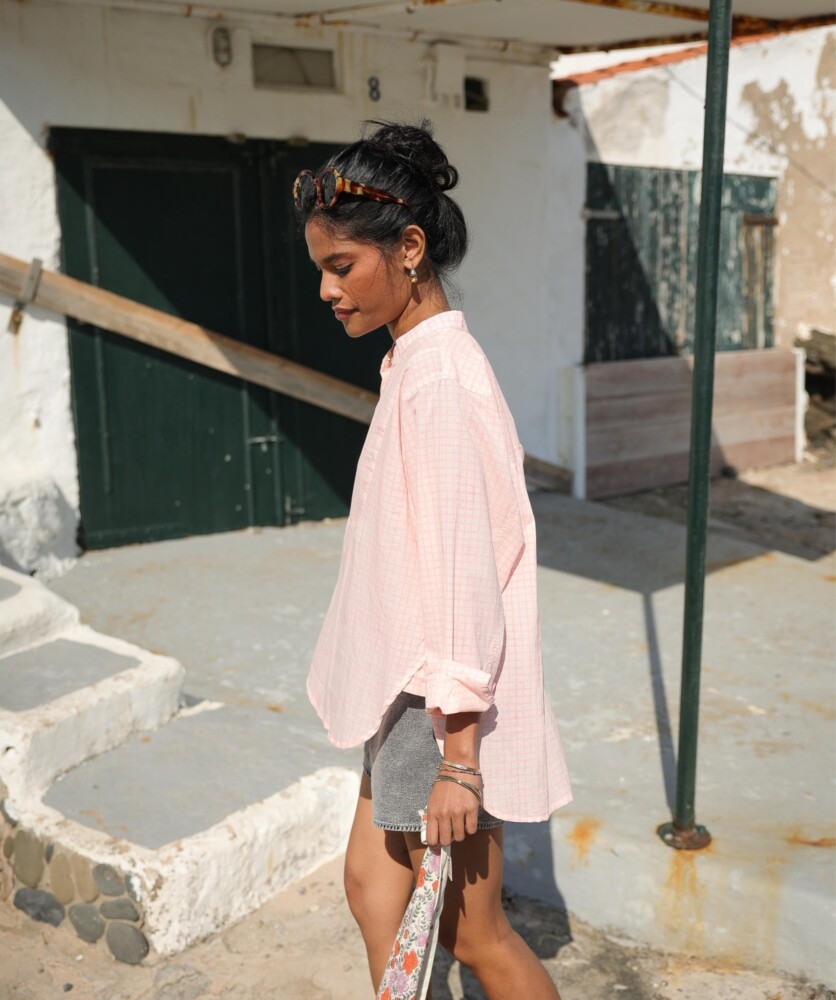 Blouse Bastide – Imprimé block-print Lottie