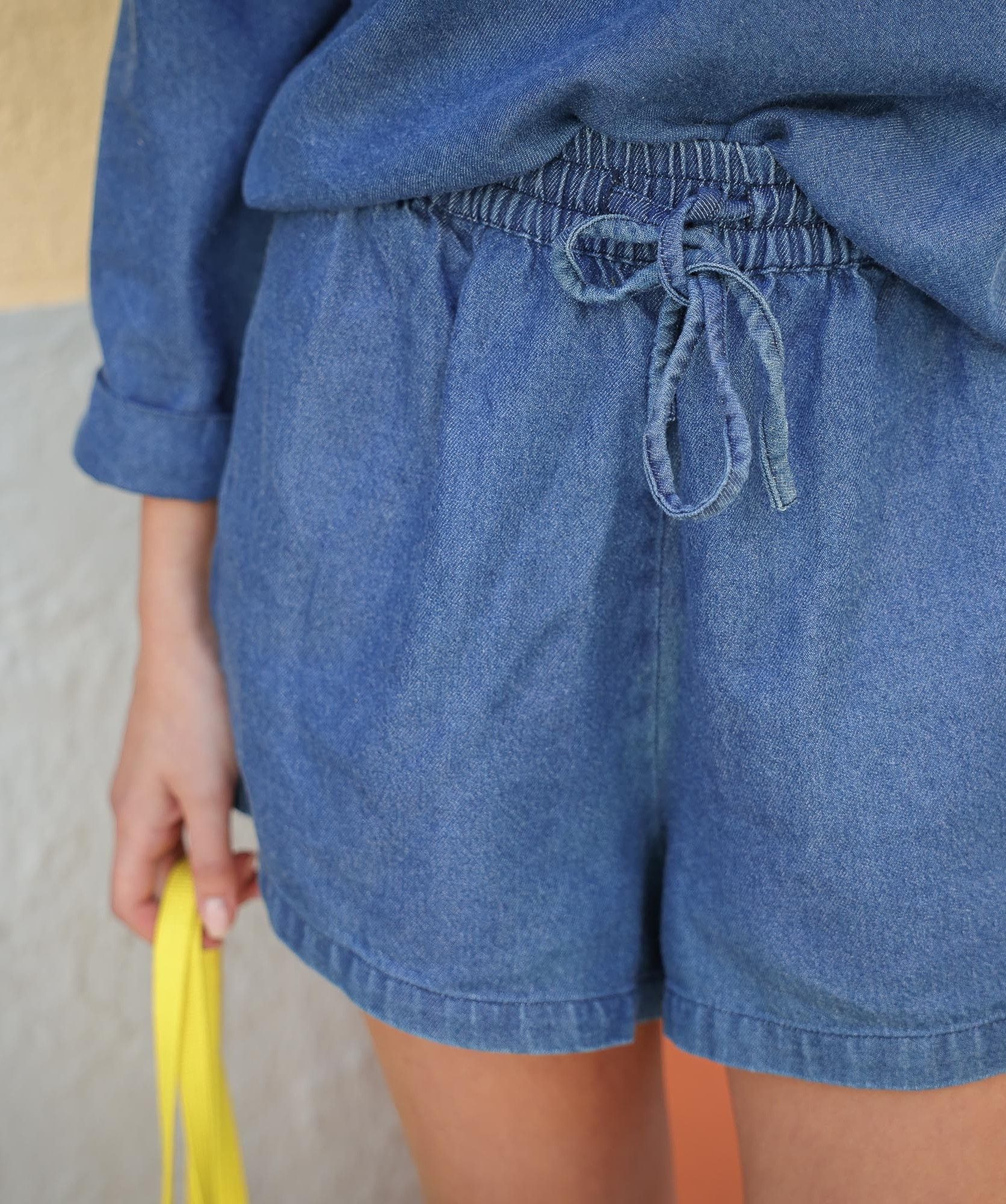 Short Castel – Bleu Denim