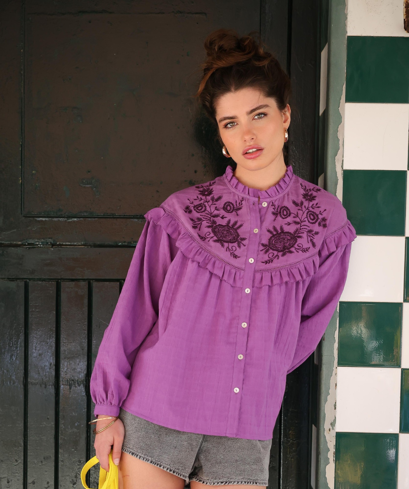 Chemise Bailee – Violine