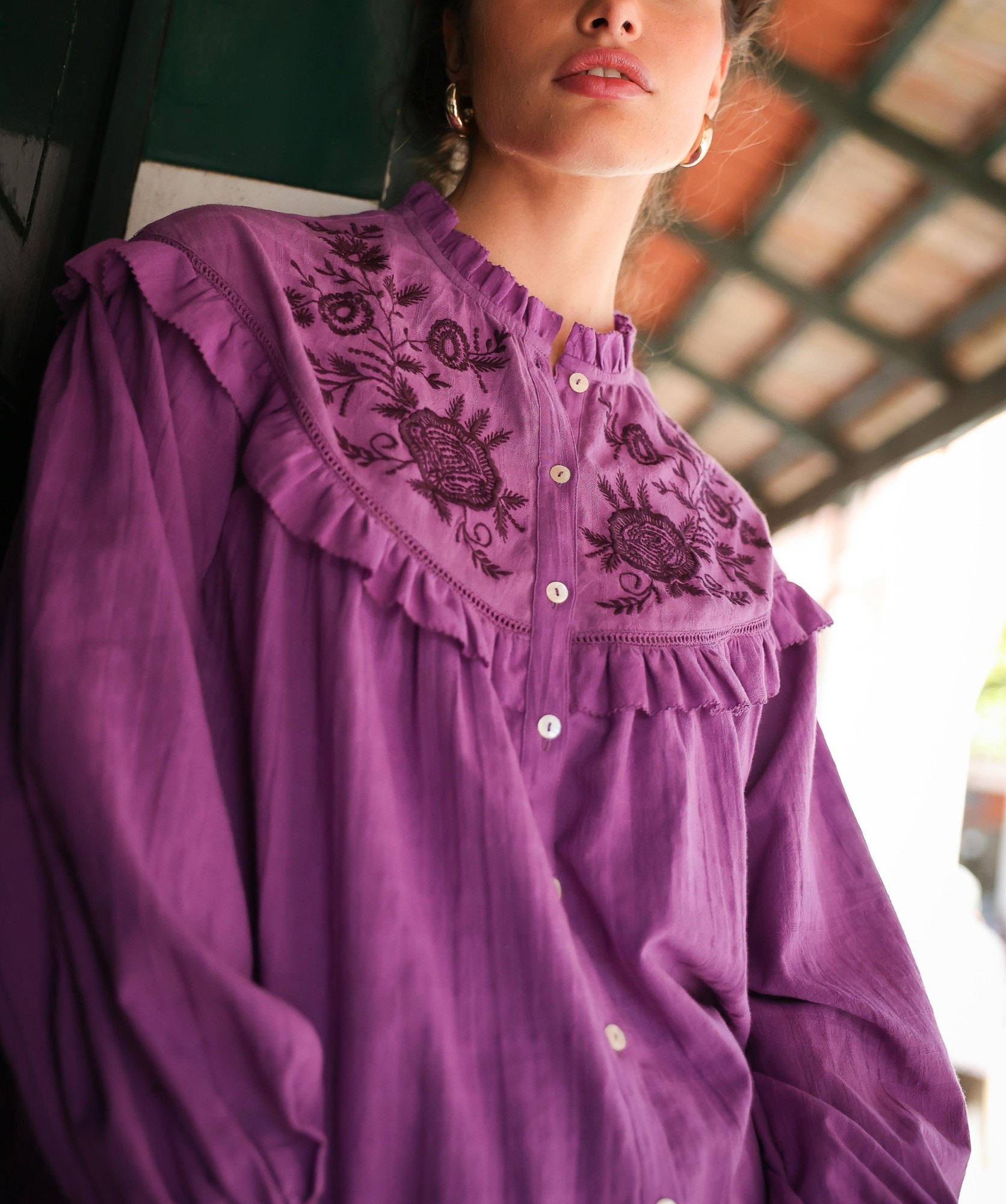 Chemise Bailee – Violine