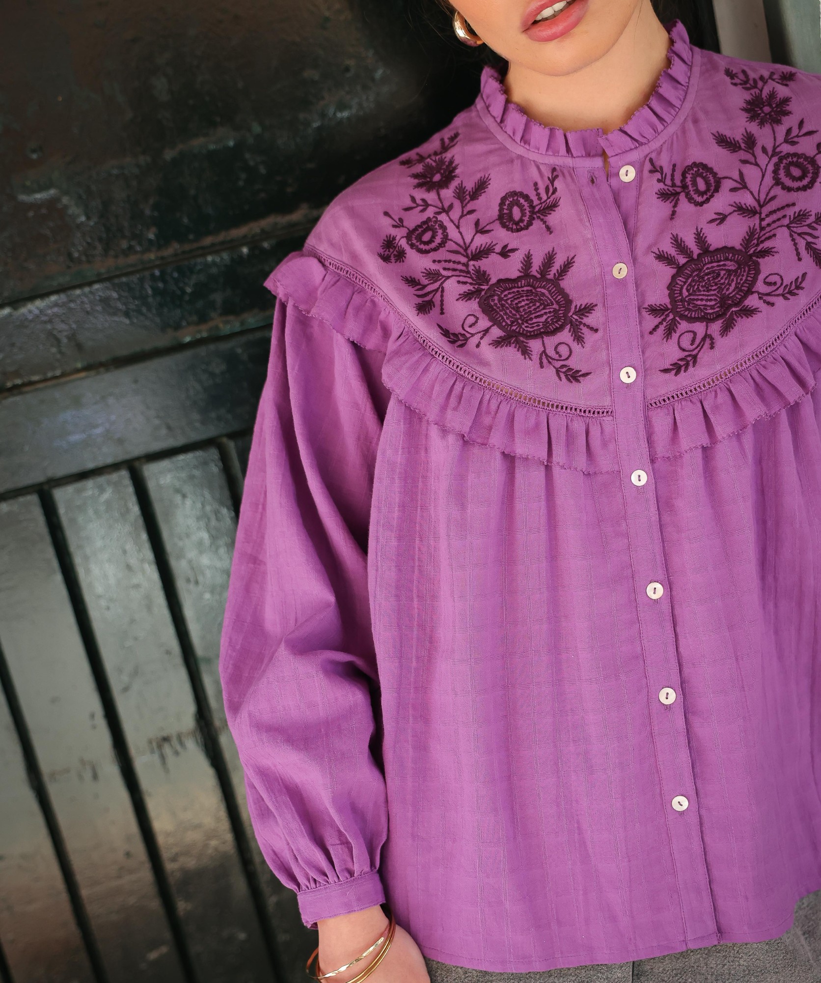 Chemise Bailee – Violine