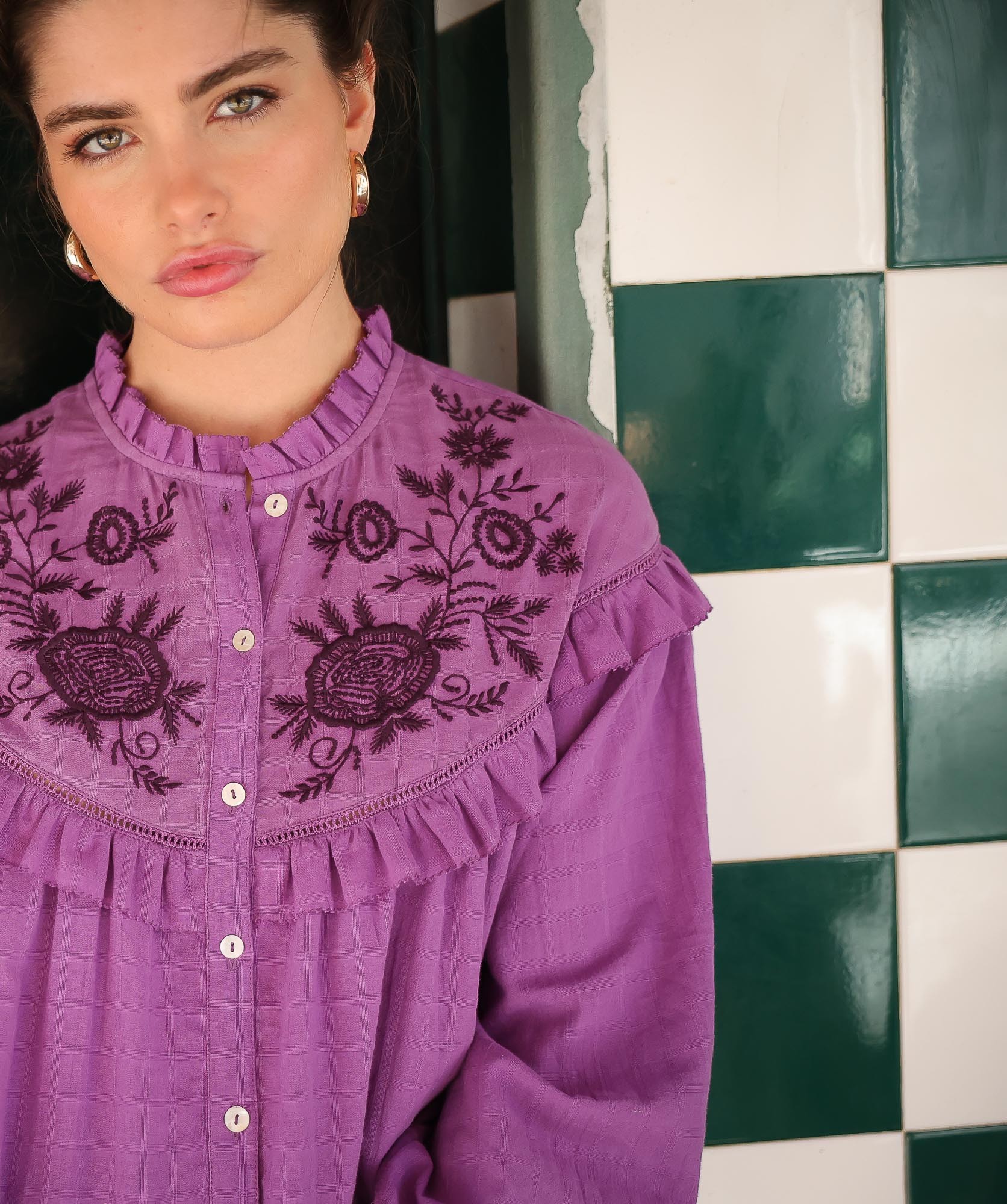 Chemise Bailee – Violine