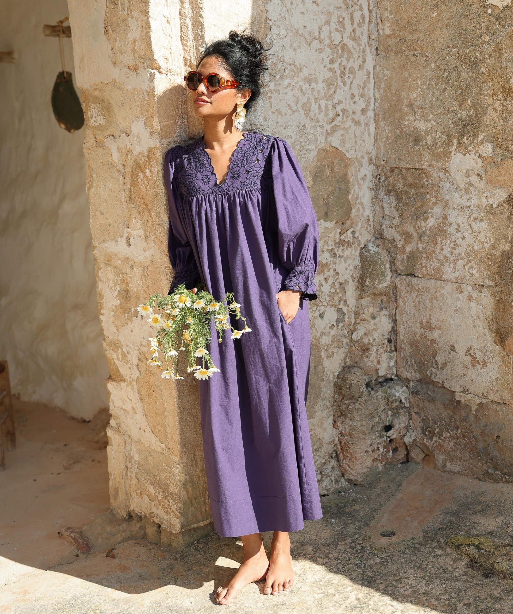 Robe Abbie – Myrtille