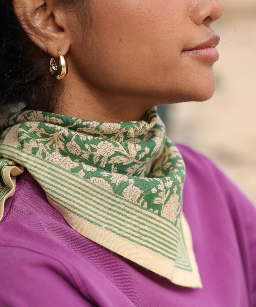 Foulard petit format – Anjali Prairie