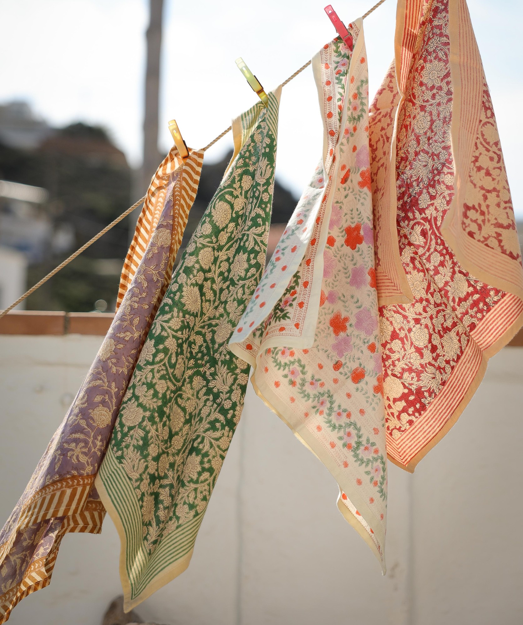 Foulard petit format – Anjali Prairie