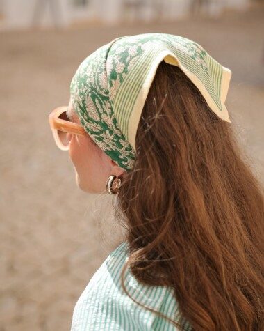 Foulard petit format – Anjali Prairie