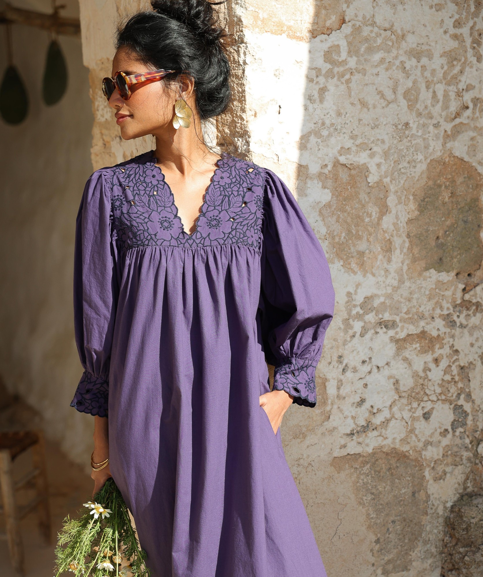 Robe Abbie – Myrtille