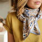 Foulard grand format – Taj Azur