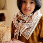 Foulard grand format – Rhapsody Poudré