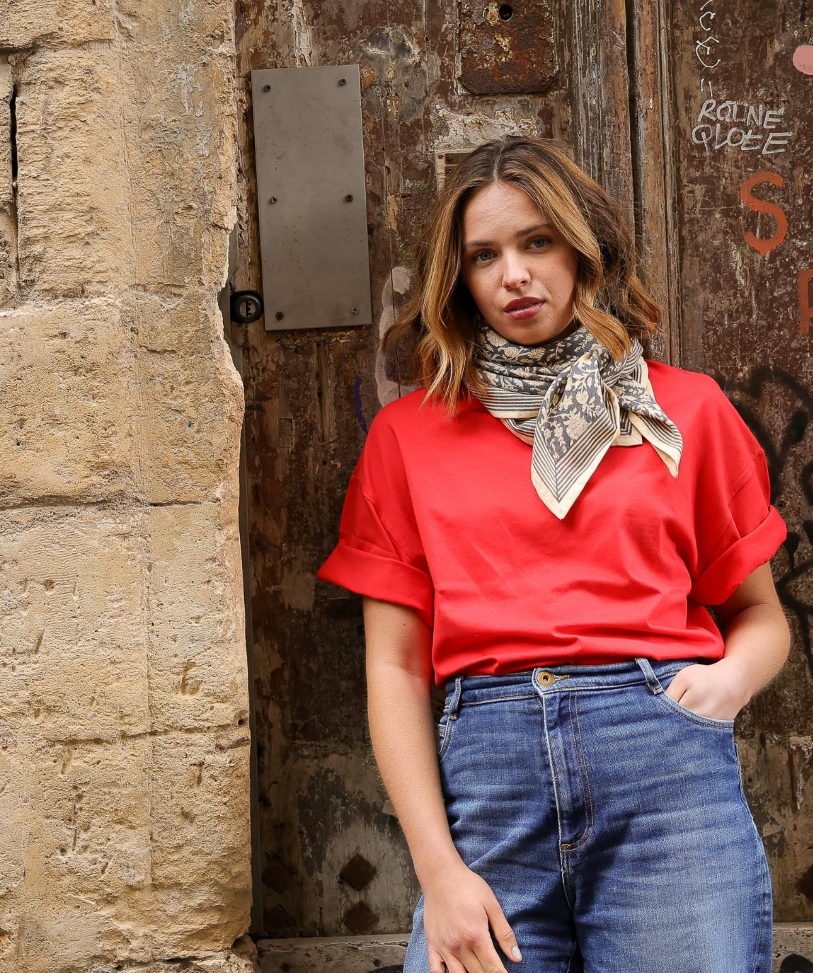 Foulard grand format – Anjali Orage