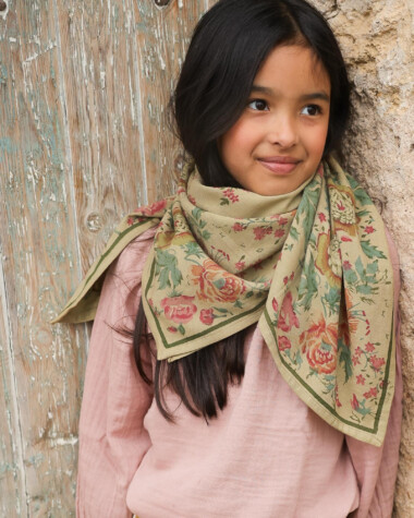 Foulard grand format – Jeanet Amande