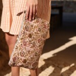 Pochette grand format/ ordinateur 13′ – Mina Rose Poudre