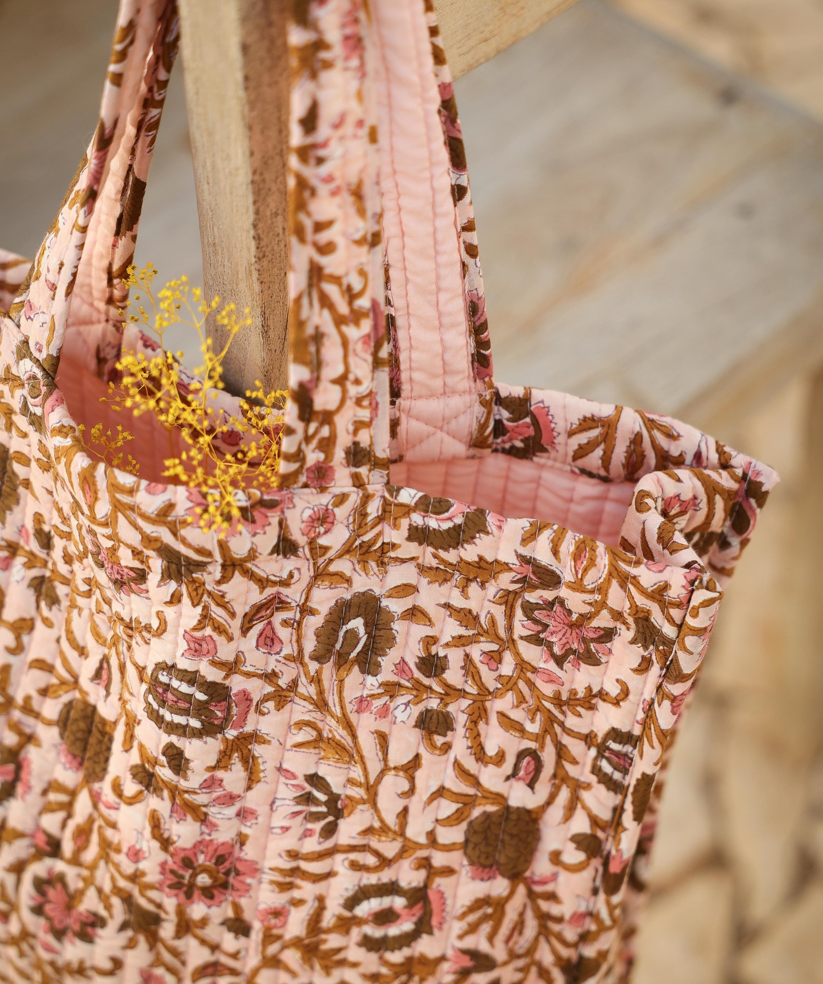 Sac Cabas Amalfi – Mina Rose Poudre
