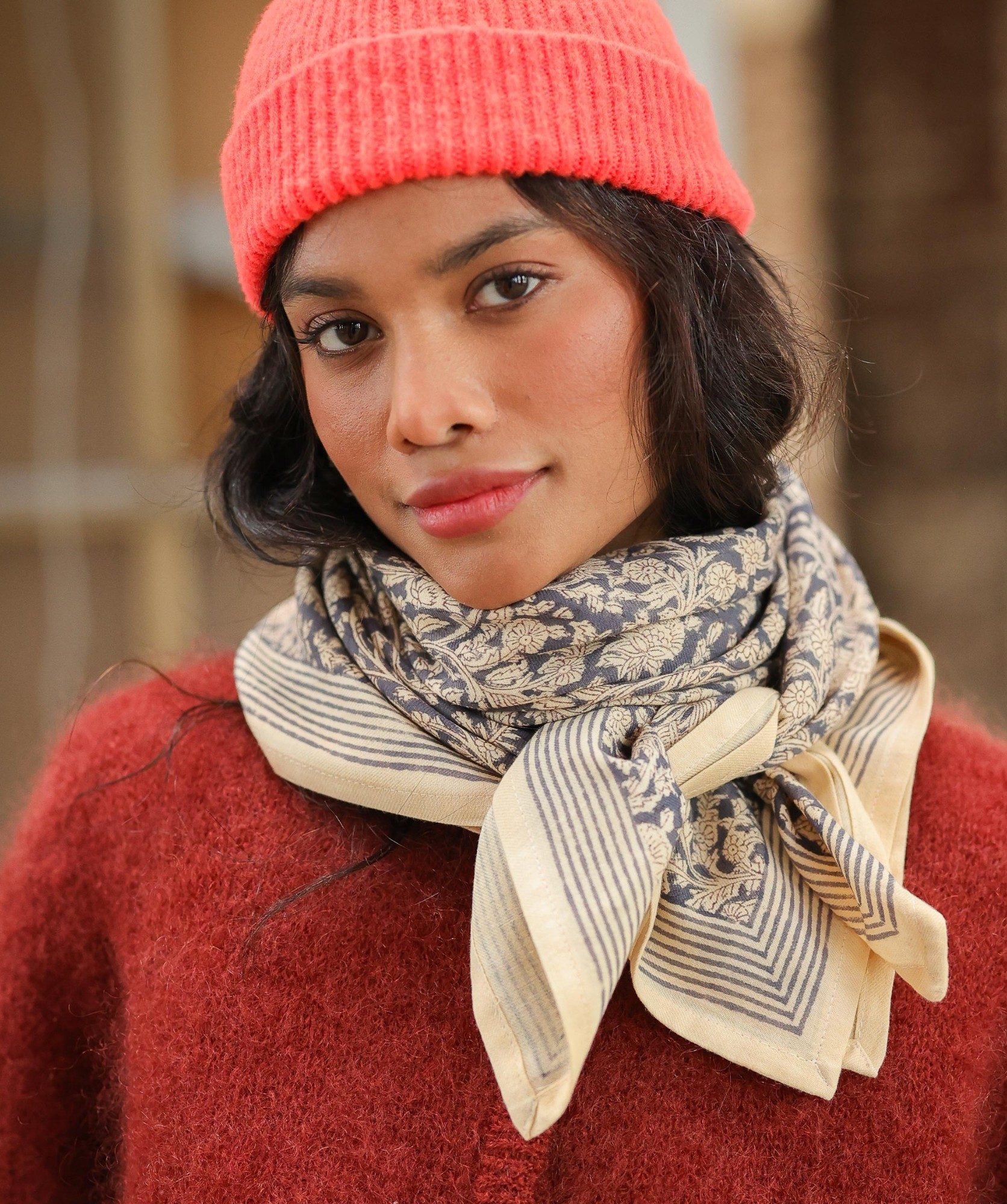 Foulard grand format – Anjali Orage