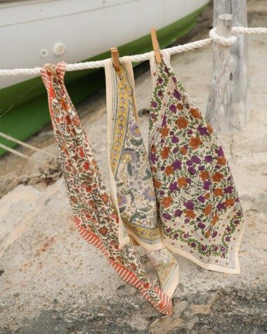Foulard petit format – Ellis Violette