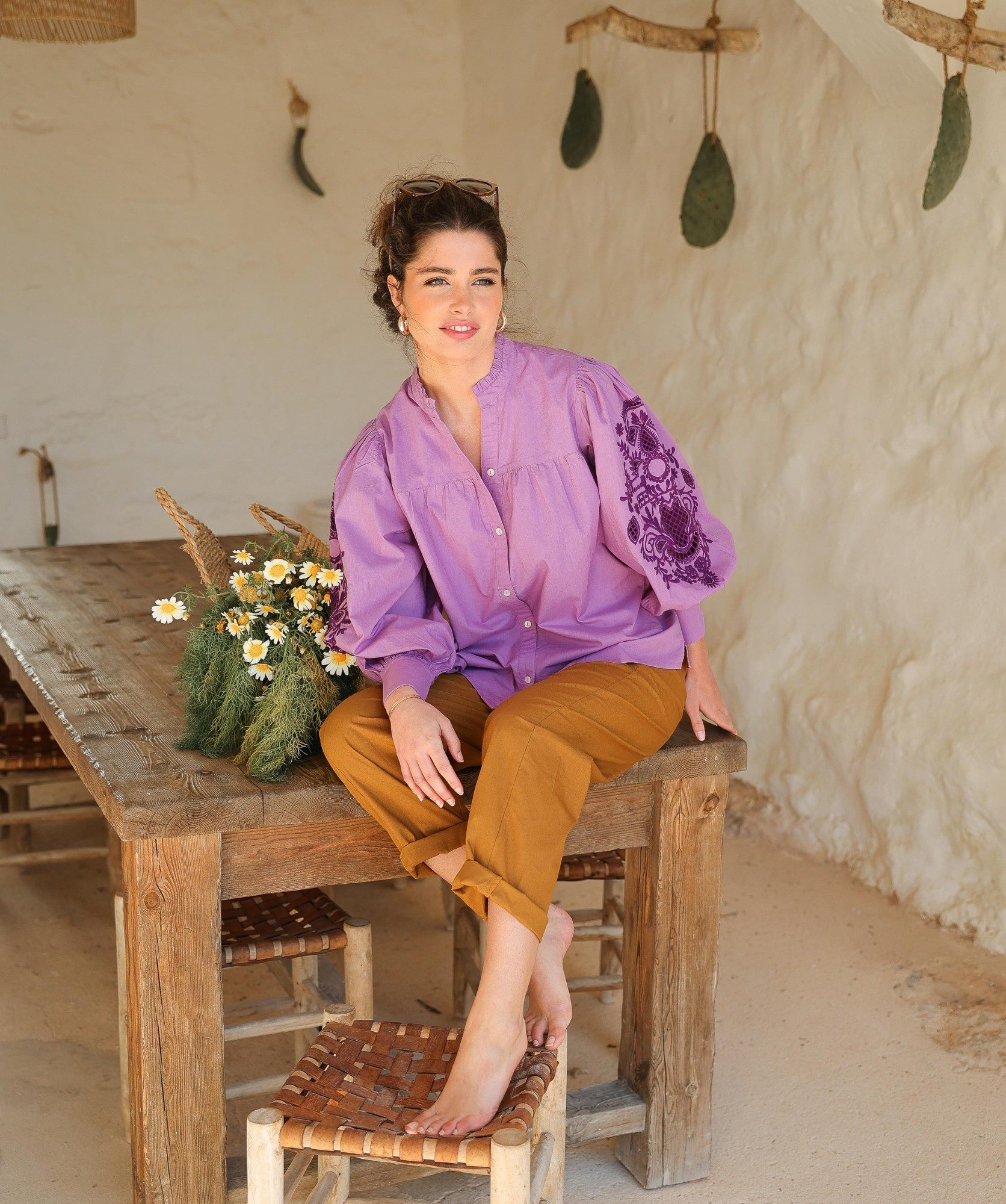 Chemise Torres – Figue