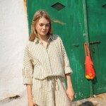 Chemise Priya – Rayure seersucker Clyde