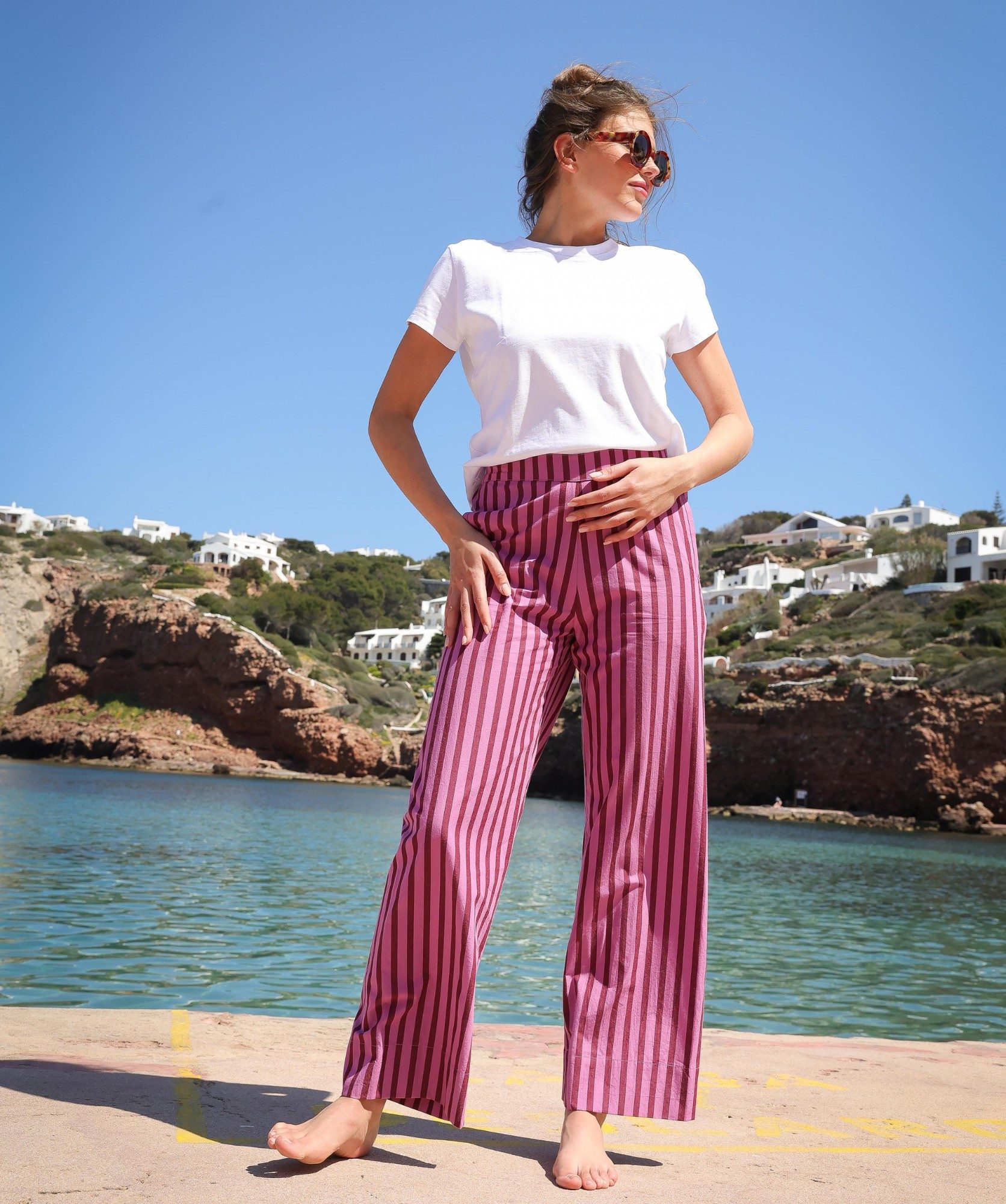 Pantalon Maho – Rayure Eli