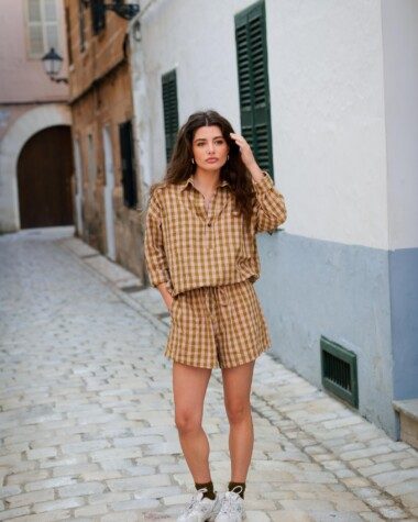 Blouse Bogota –  Carreaux seersucker Harry