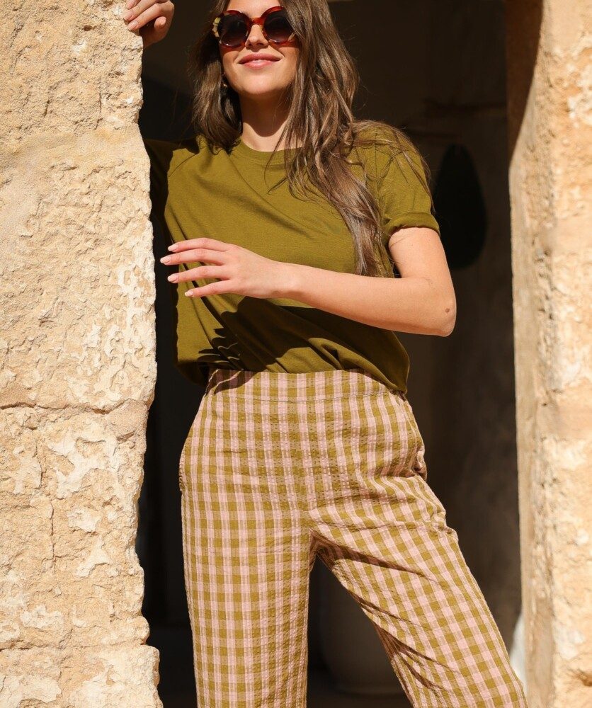 Pantalon Calcutta – Carreaux seersucker Harry