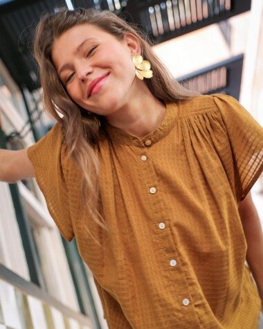 Chemise Beija – voile de coton Havane