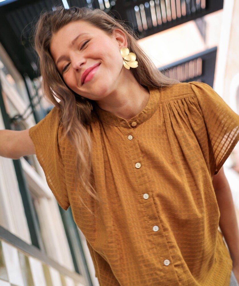 Chemise Beija – voile de coton Havane