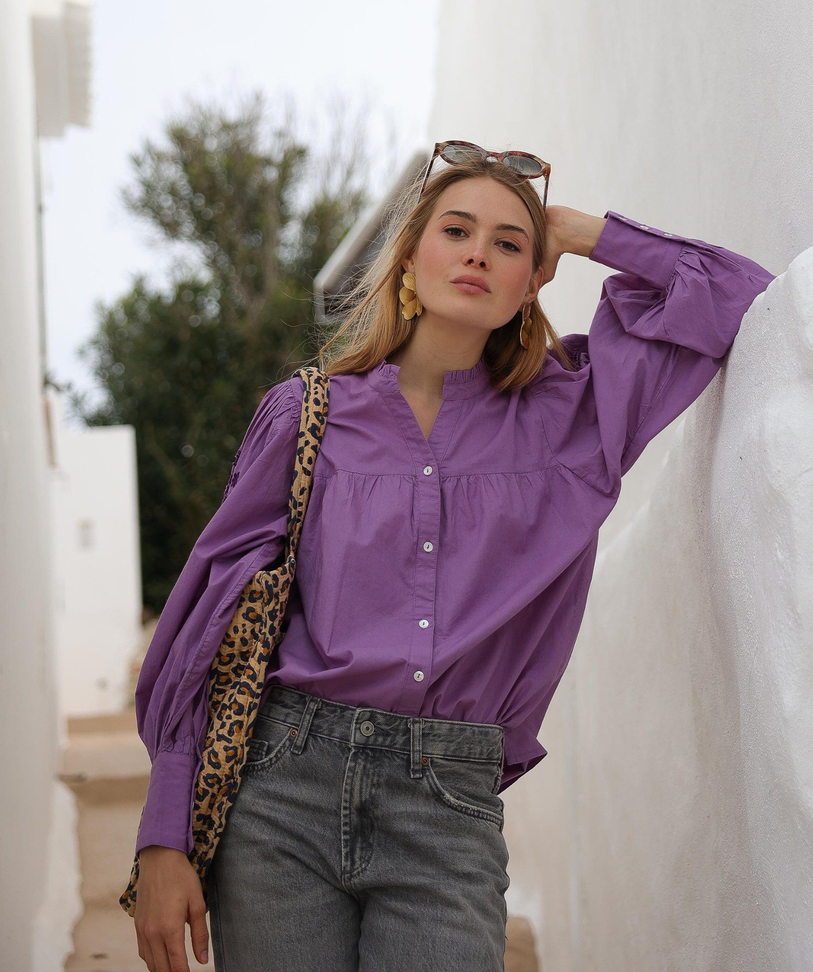 Chemise Torres – Figue