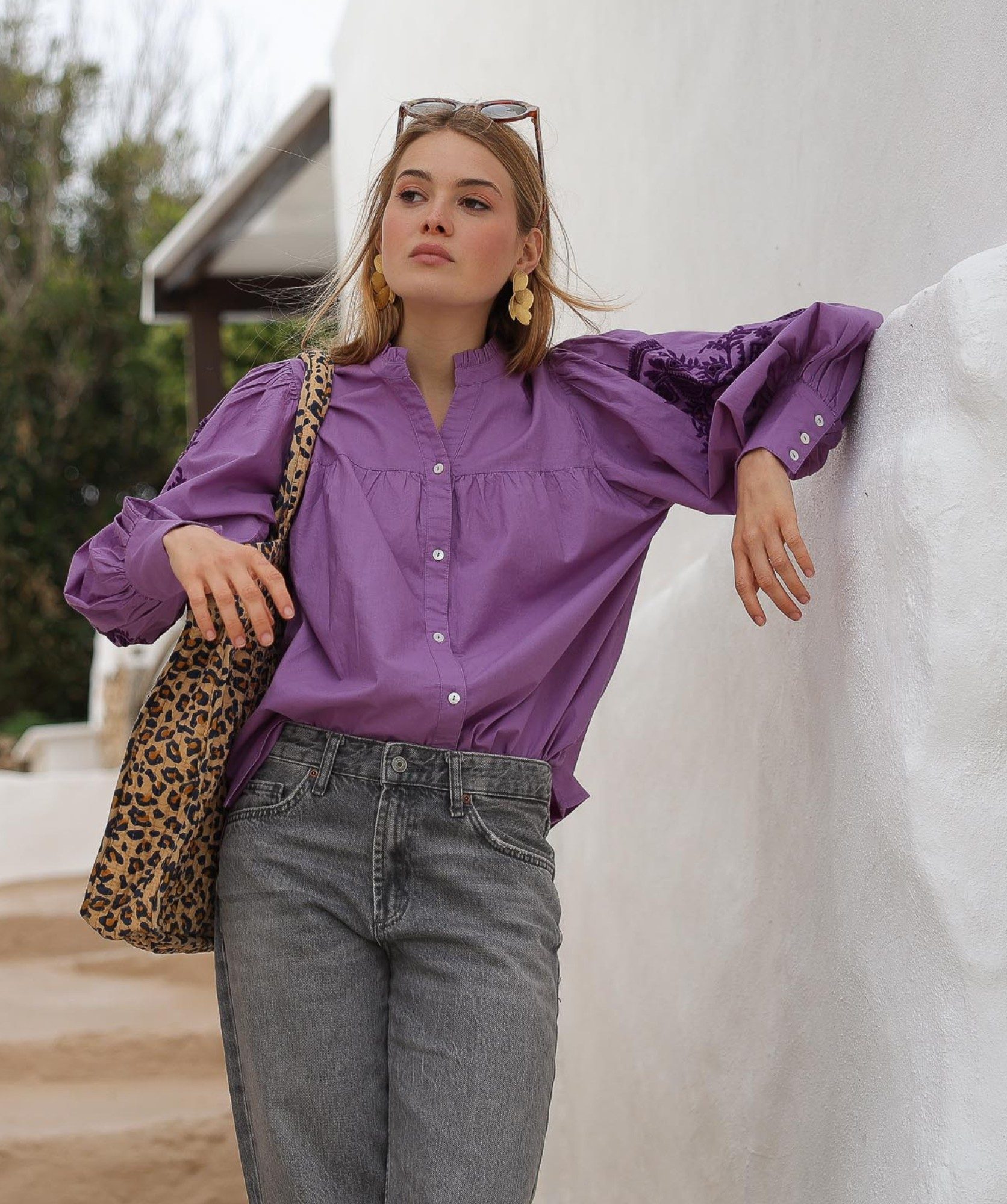Chemise Torres – Figue
