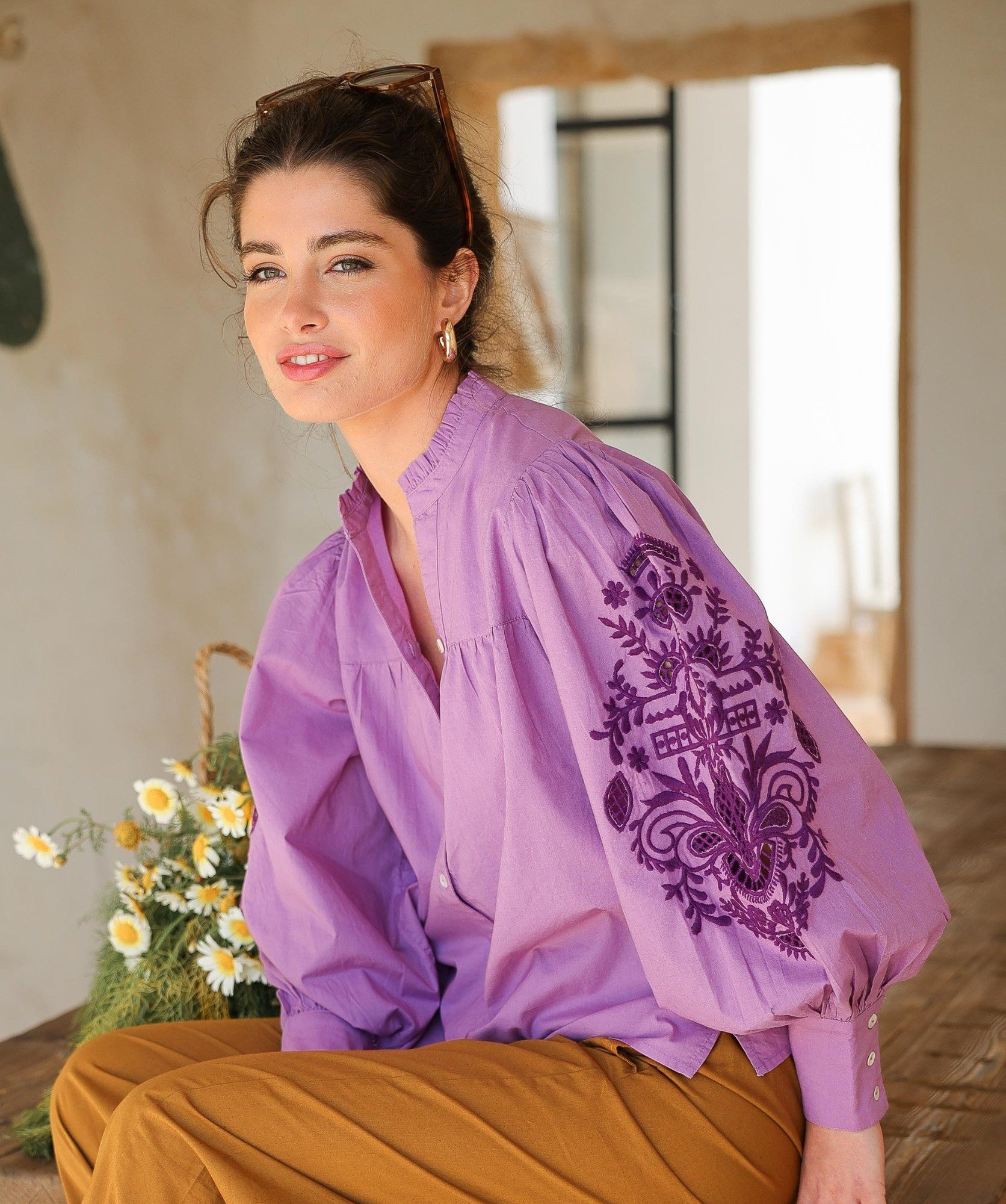Chemise Torres – Figue