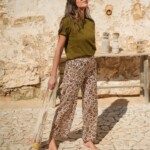 Pantalon Maho – Imprimé Sesimbra myrtille