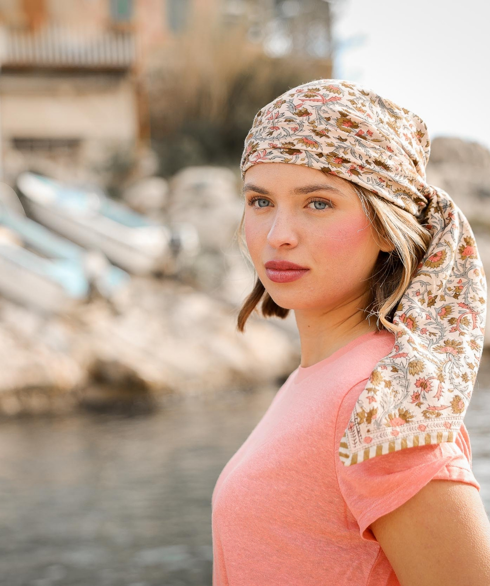 Foulard grand format – Daisy