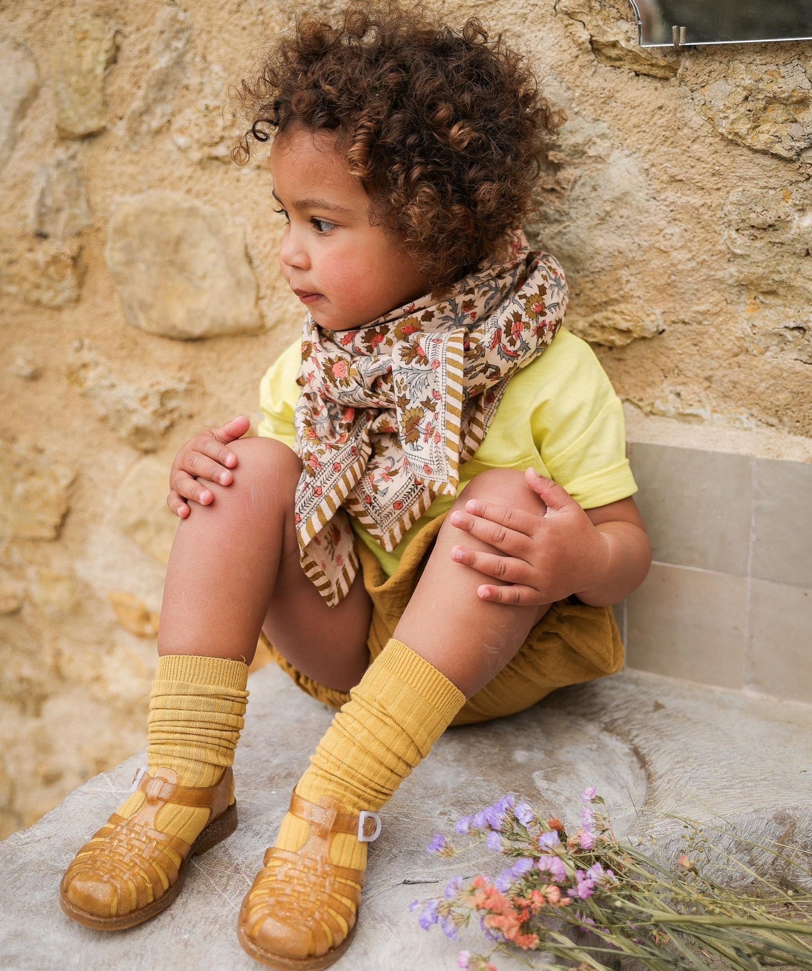 Foulard grand format – Daisy