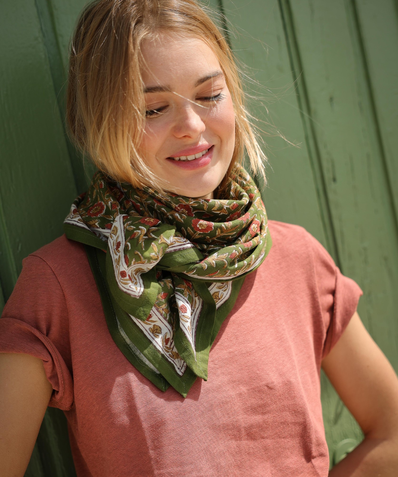 Foulard grand format – Scarlett Mousse