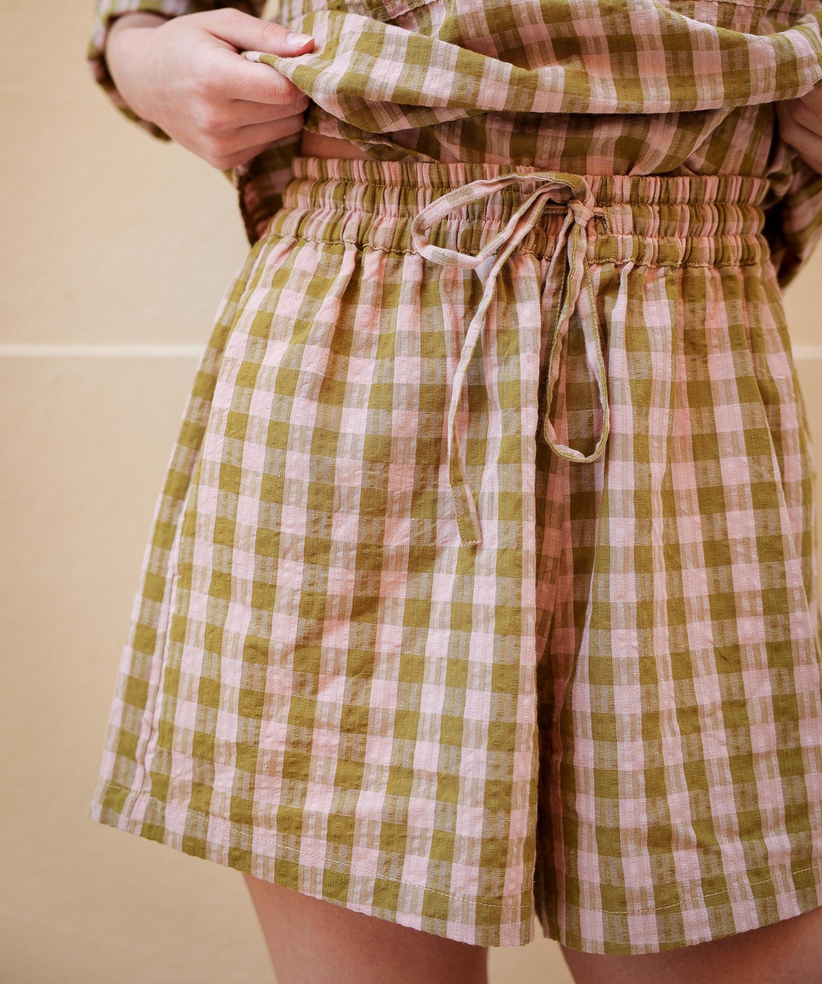 Short Castel – Seersucker Carreaux Harry