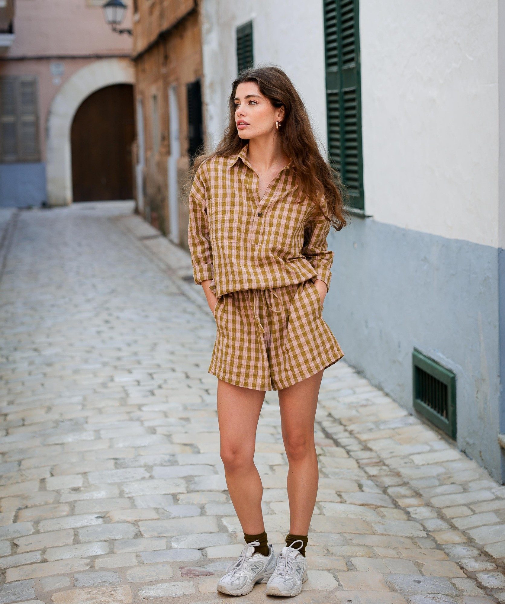 Short Castel – Seersucker Carreaux Harry