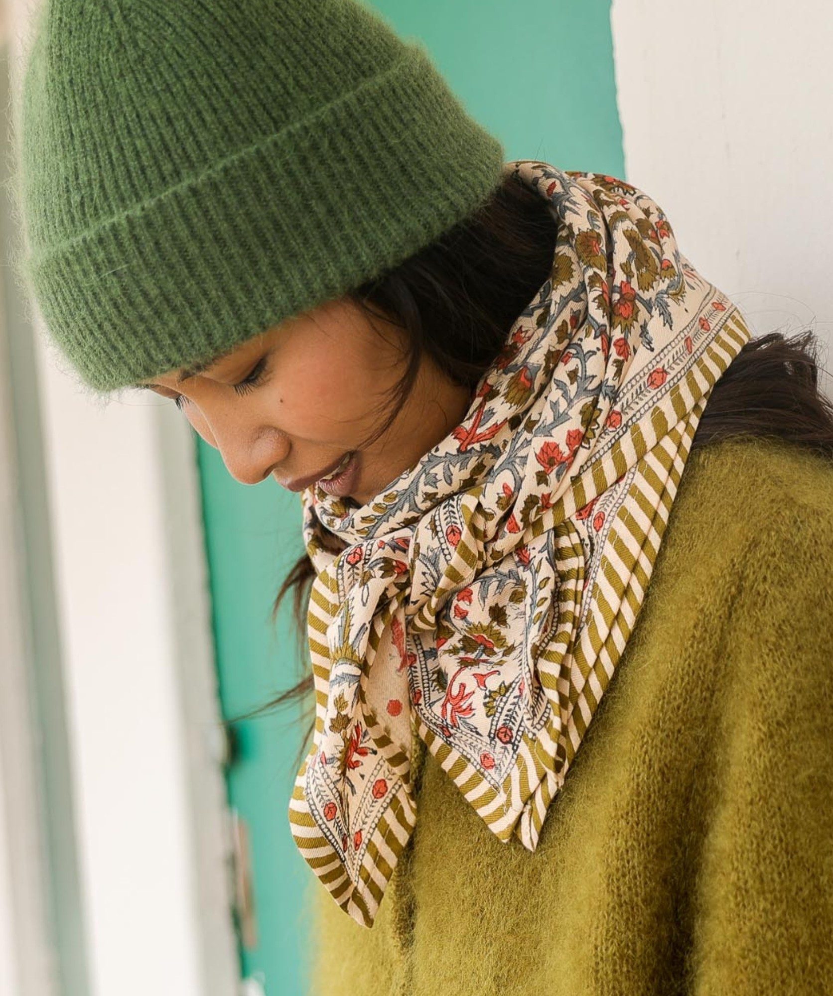 Foulard grand format – Daisy