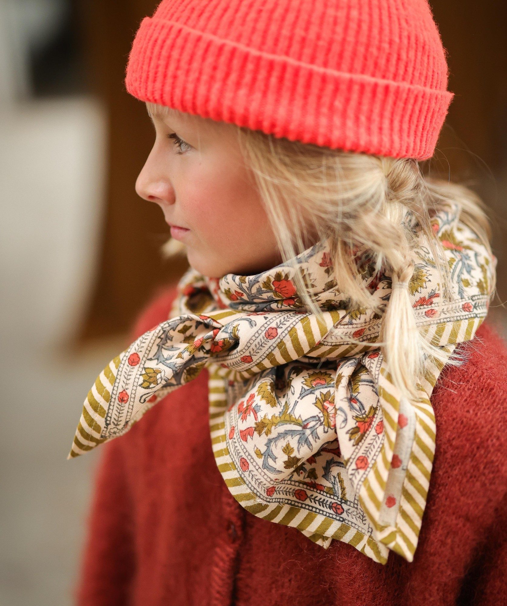 Foulard grand format – Daisy
