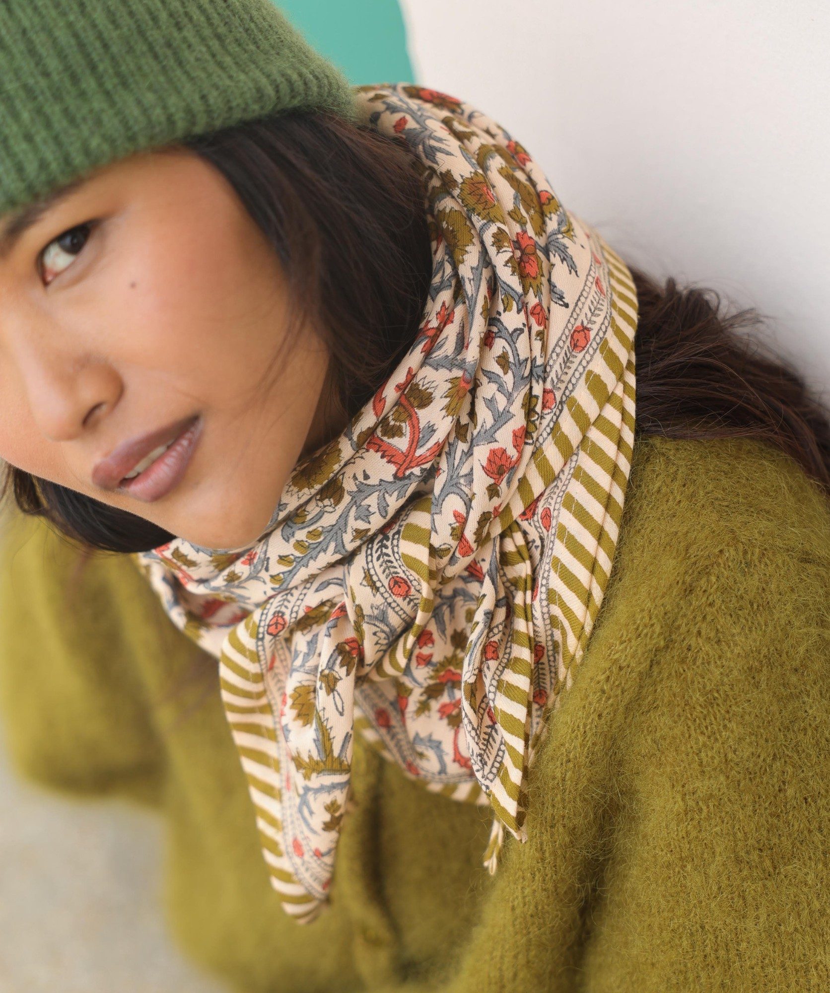 Foulard grand format – Daisy