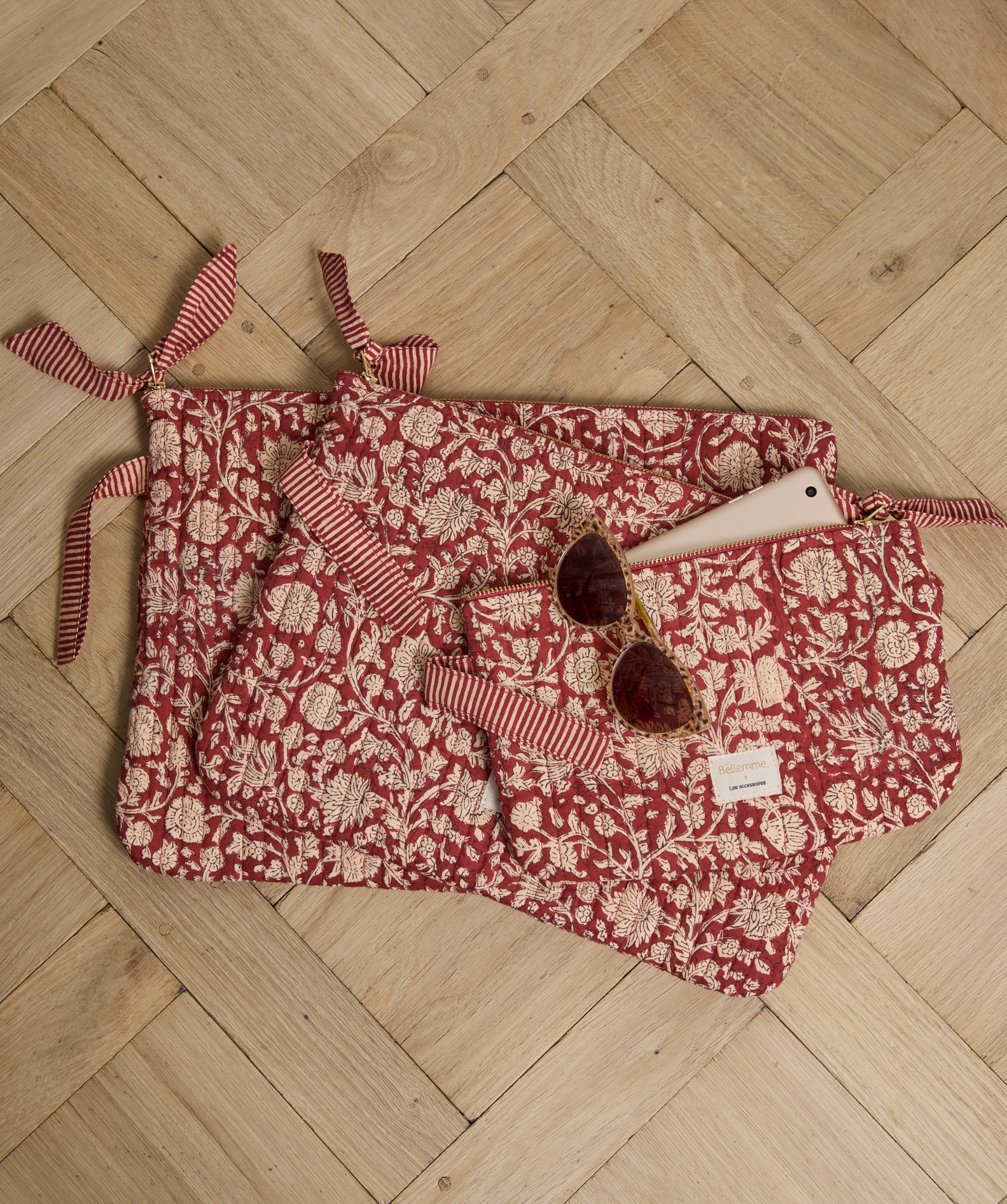 Pochette très grand format Harrison / 15′ – Anjali Cerise