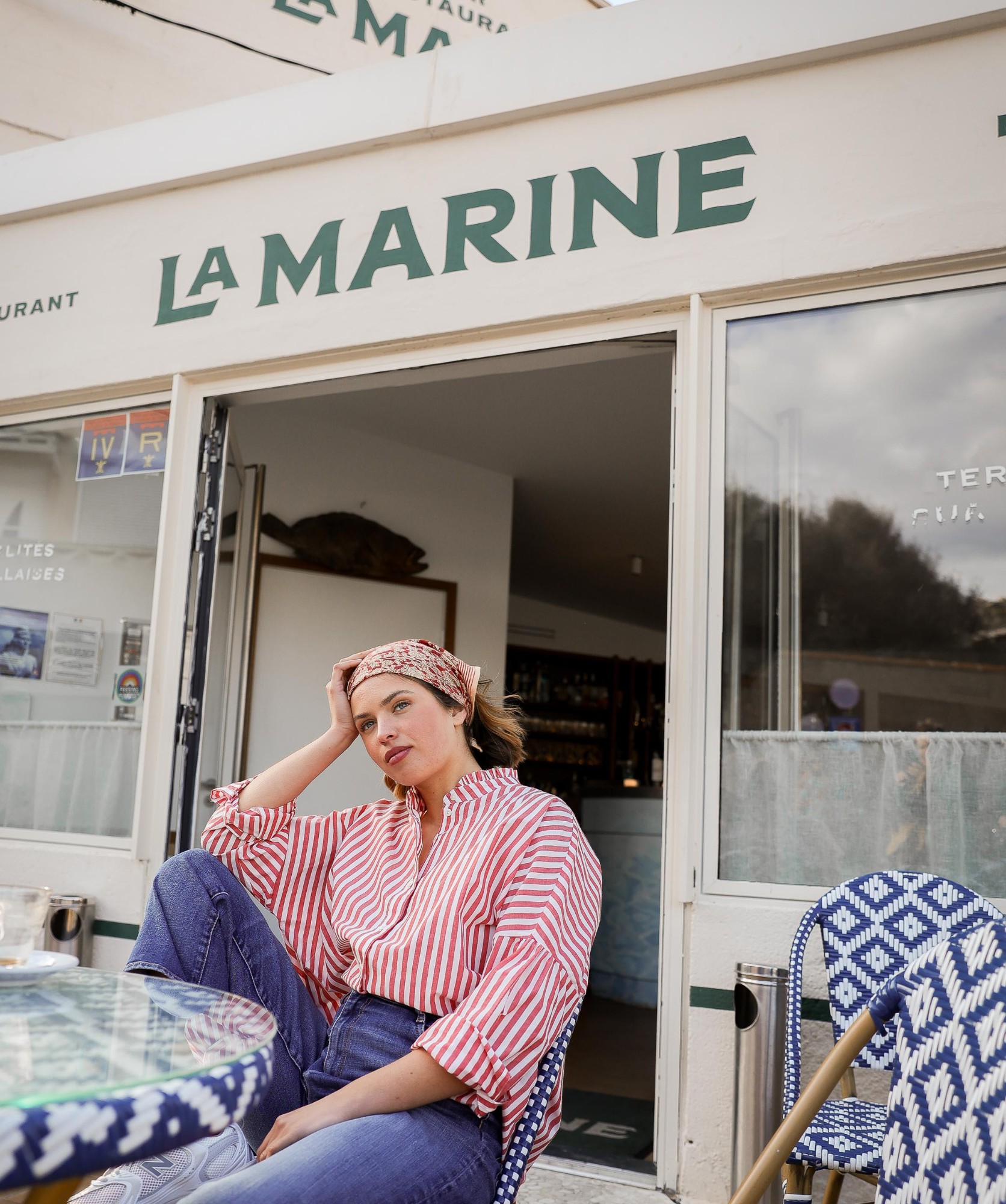 Foulard petit format – Anjali Cerise