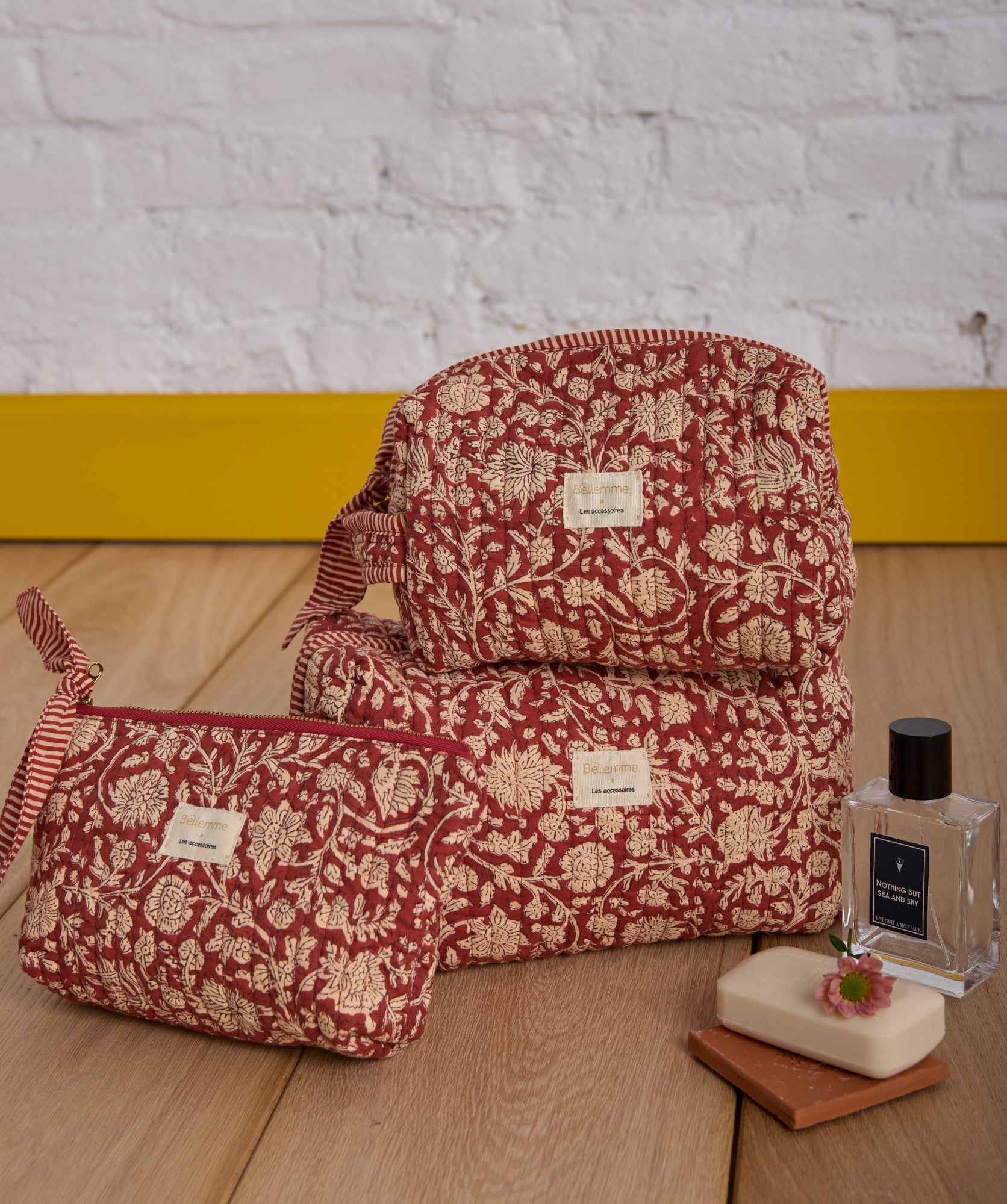 Trousse de toilette Jude – Anjali Cerise