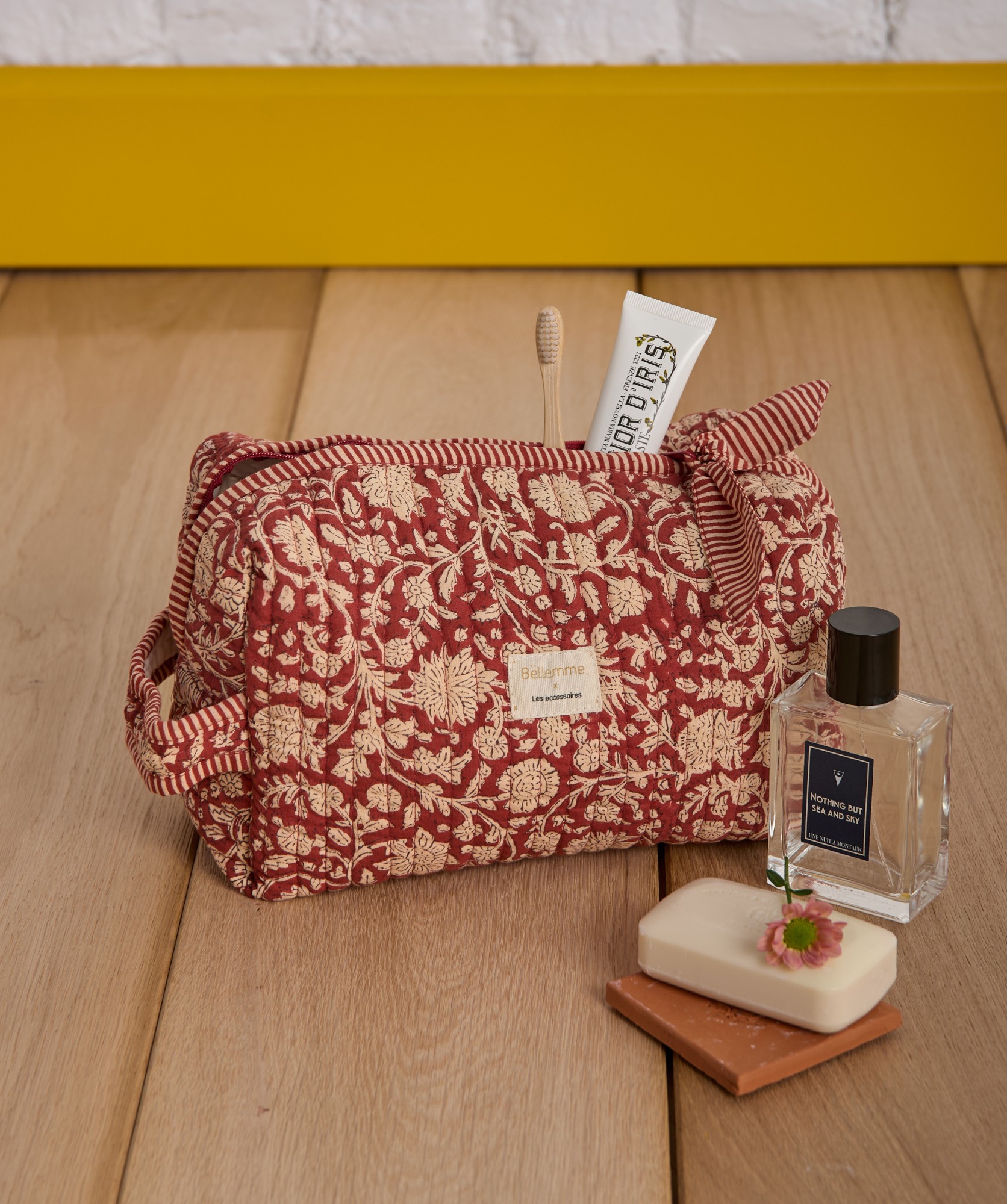 Trousse de toilette Jude – Anjali Cerise